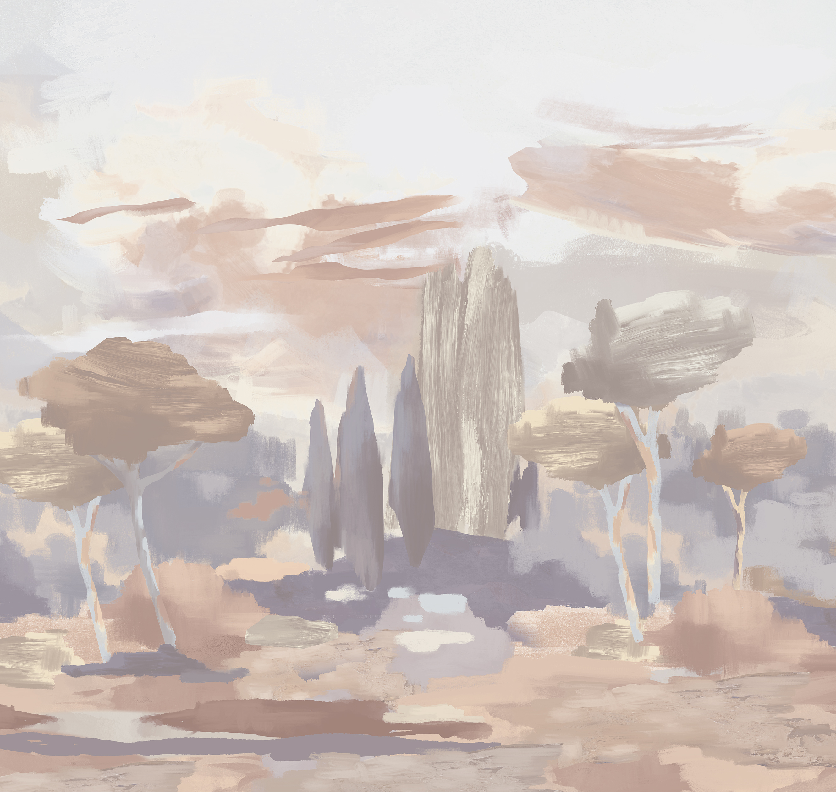 Панно Loymina Пейзаж 2 Средиземноморье ART15 002 3×4